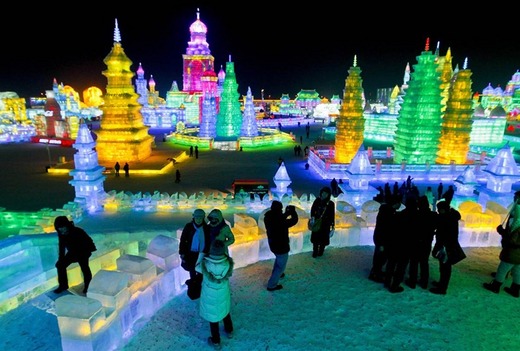 Harbin's Spectacular Snow And Ice Festival Celebrates 28th Year